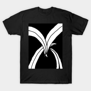 Curved lines T-Shirt